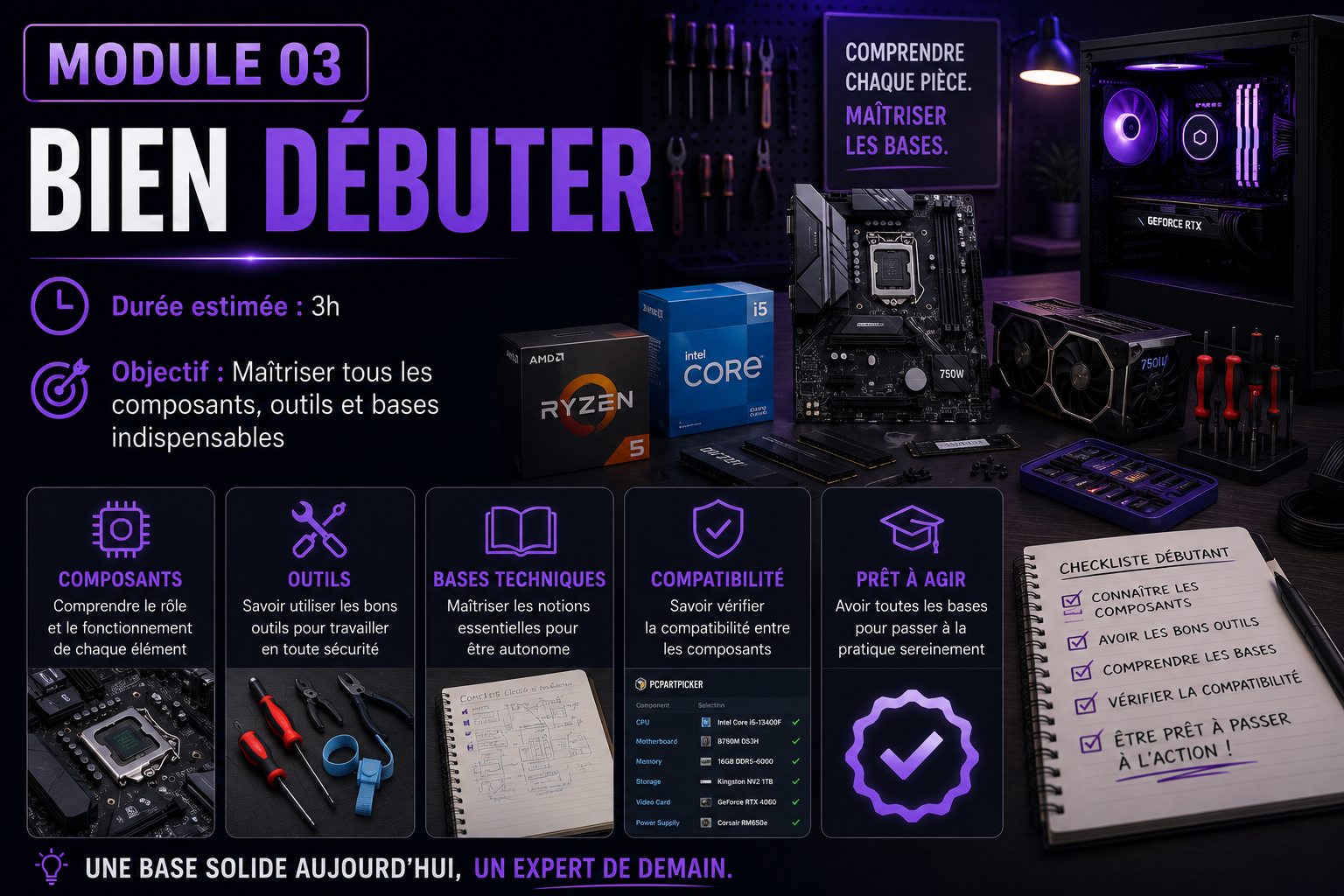 MODULE 03 – BIEN DÉBUTER